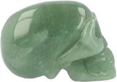 Pierres précieuses Skull Traveller Aventurine Green (60 mm)