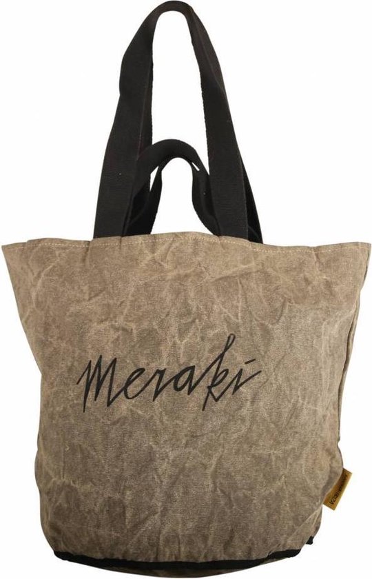 Mycha Ibiza - tas - Espart Meraki 4020 - handtas met rits – Canvas Tas