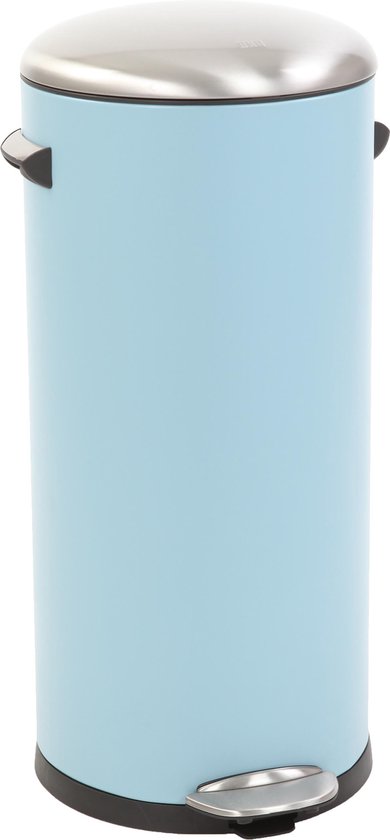 EKO Belle Deluxe Prullenbak 30 Liter - Sandcoated Blauw