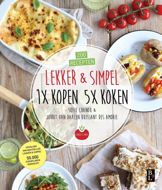 Omslag van Lekker & Simpel. 1x kopen 5x koken