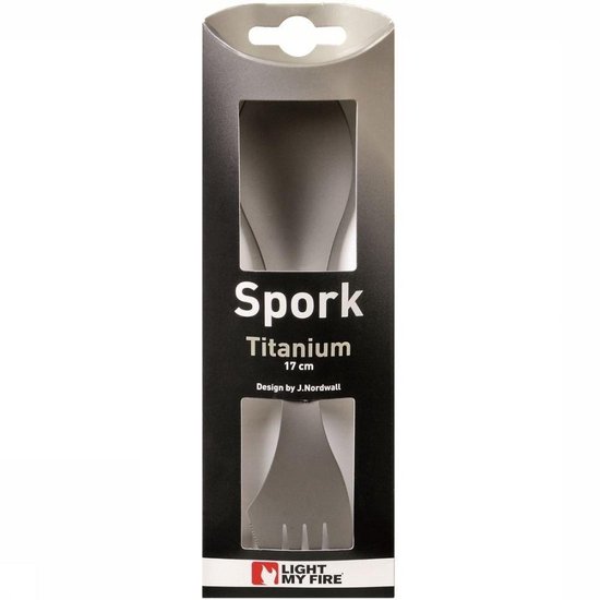 Light My Fire - Spork - Titanium