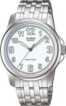 Casio mannen polshorloge MTP-1216A-7BDF met lichtgevende wijzers en nummers