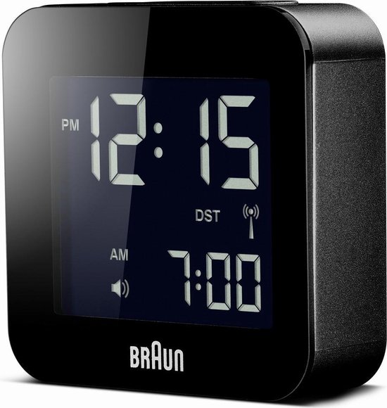 Gedragen lijst Roman Braun Global Radio Controlled Travel Alarm BNC008BK-RC | bol.com