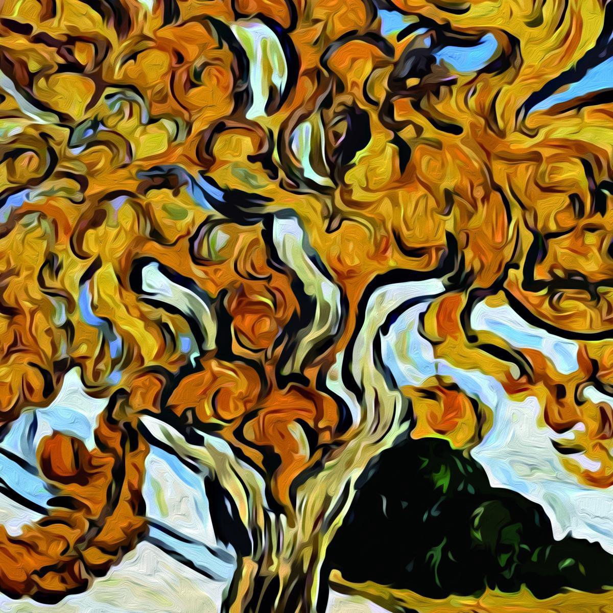 Poster Moerbeiboom - Vincent van Gogh | bol.com