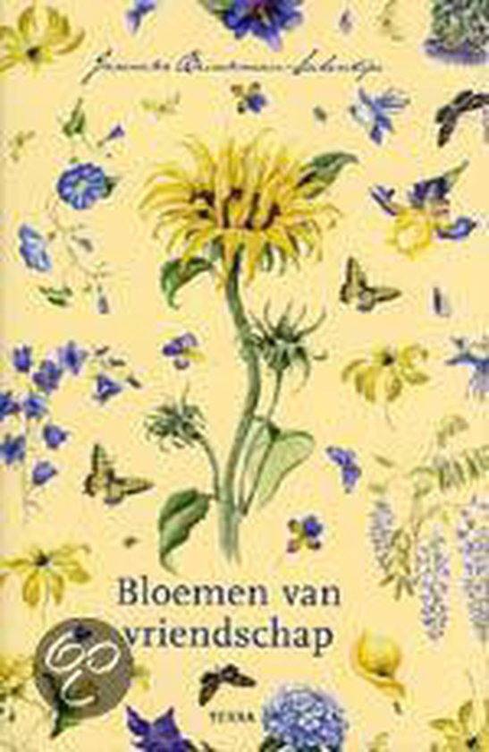 Cover van het boek 'Bloemen van vriendschap' van Janneke Brinkman-Salentijn