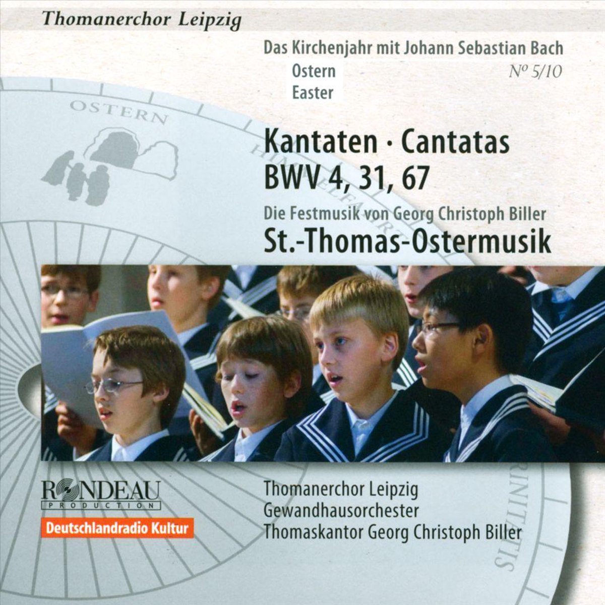 Afbeelding van product Bach; Kantaten zu Ostern  - Thomanerchor Leipzig/Georg Christoph Biller