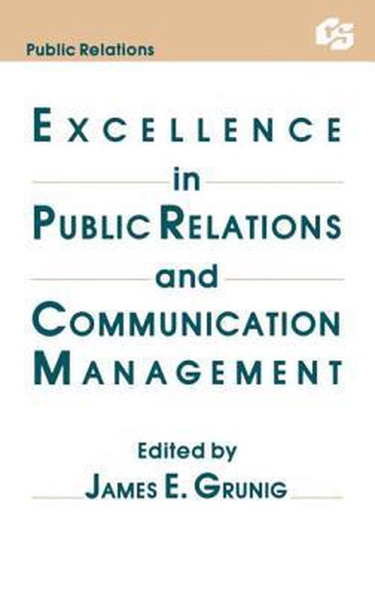 Excellence in Public Relations and Communication Management - cover