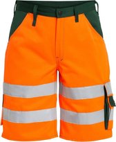 FE Engel Korte Broek EN 20471 6501-770 - Oranje/Groen 101 - 46