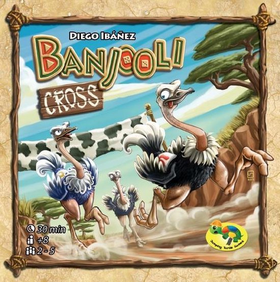 Banjooli Cross - FR/NL - Bordspel - Jumping Turtle Games - Dobbelen