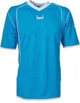 KWD Sportshirt Victoria - Voetbalshirt - Volwassenen - Maat L - Blauw/Wit