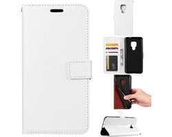 Telefoonhoesje Geschikt voor: Huawei Mate 20 Pro Portemonnee hoesje wit