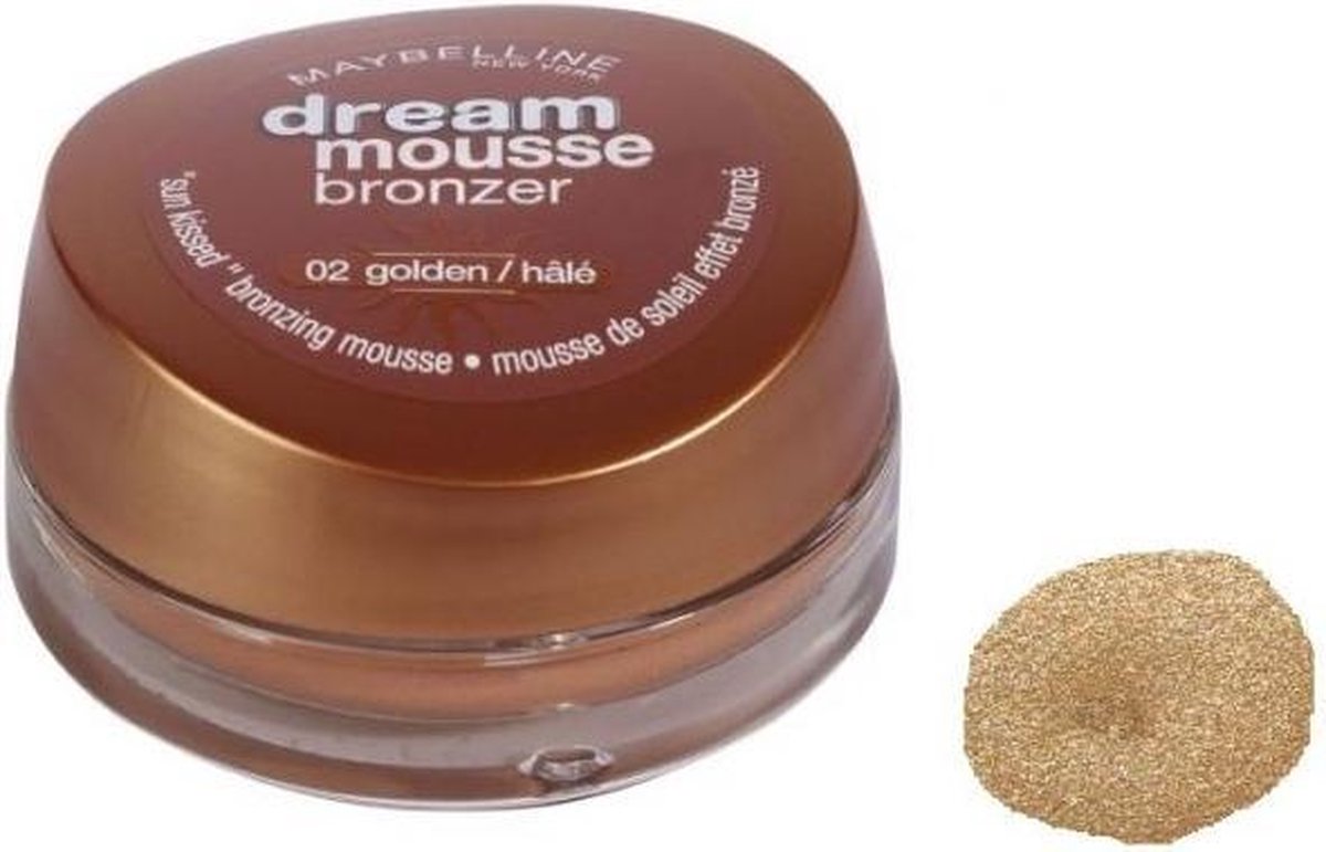 Maybelline Dream Mousse Bronzer 02 Golden Hale