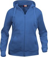 Clique - Sweatshirt met Capuchon - Dames - Maat L - Kobalt