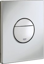 GROHE Nova Cosmopolitan Bedieningspaneel Toilet - Dual flush - Kunststof - Mat chroom
