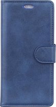 Luxe Book Case - Samsung Galaxy A7 (2018) Hoesje - Blauw