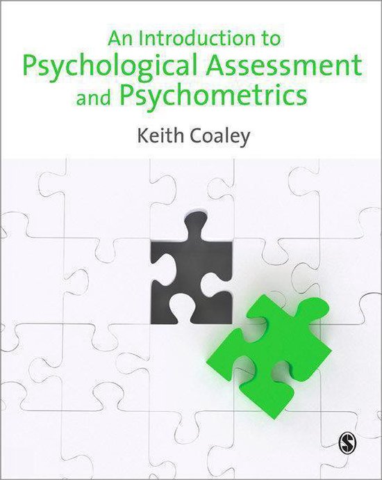 An Introduction to Psychological Assessment and Psychometric ... - cover