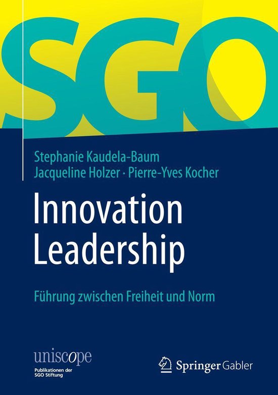 uniscope. Publikationen der SGO Stiftung - Innovation Leader ... - cover