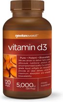 Vitamine D3 5,000 IE - 120 stuks