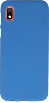 Color TPU Hoes voor Samsung Galaxy A10 Navy