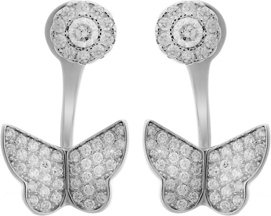 Orphelia damesring 750 witgoud gerhodineerd diamant (0,26 ct) wit rond