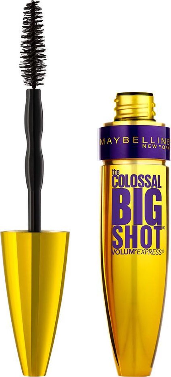 Maybelline Colossal Big Shot Mascara - 01 Zwart - Maybelline