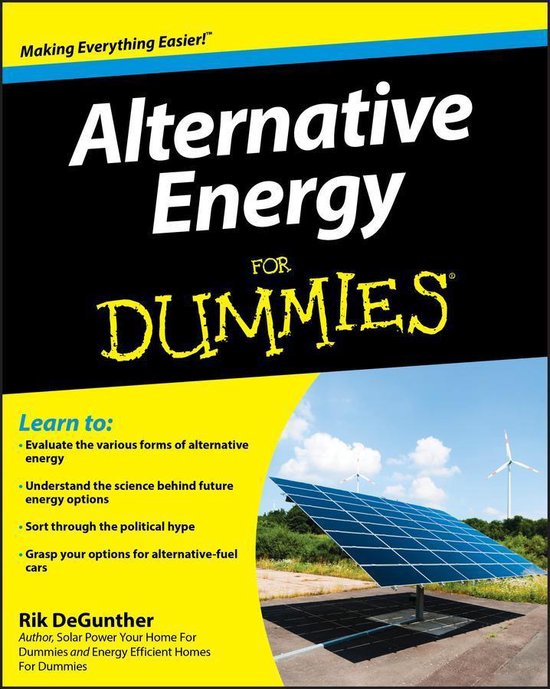 Alternative Energy For Dummies - cover