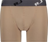 RJ Bodywear Pure Color boxer (1-pack) - heren boxer lang - zand - Maat: S