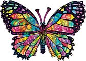 Legpuzzel - Contourpuzzel - 1000 stukjes - Stained Glass Butterfly - SunsOut Puzzel