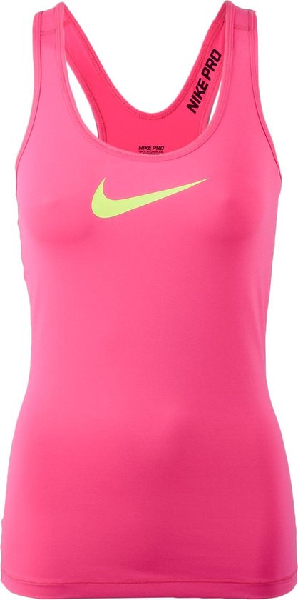 voorzichtig top ik draag kleding Nike Pro - Sporttop - Vrouwen - Maat L - Roze | bol.com