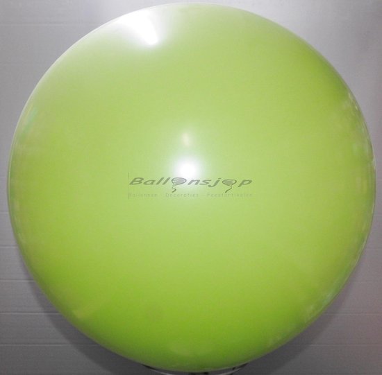 reuze ballon 60 cm  24 inch licht groen