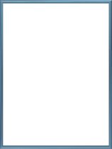 Homedecoration Almelo – Fotolijst – Fotomaat – 71 x 92 cm – Staal blauw