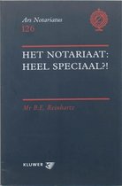 Het notariaat : heel speciaal ?!