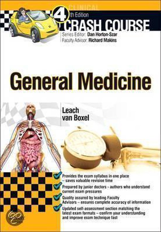 Crash Course General Medicine, Richard Makins 9780723436331 Boeken bol