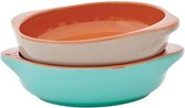 Jamie Oliver Al Forno tapasschaaltjes (grijs & groen)