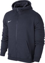 658499-451 YTH TEAM CLUB FZ HOODY OBSIDIAN/OBSIDIA