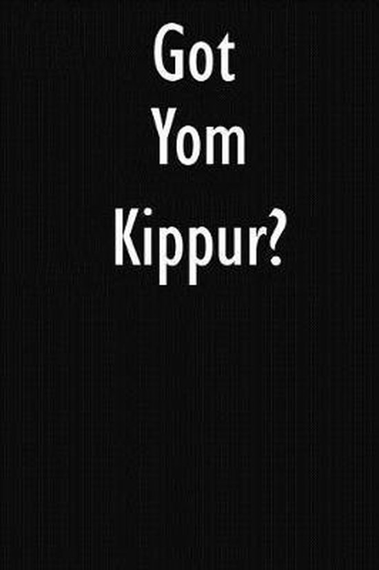 Got Yom Kippur?, Random Treasures 9781727510904 Boeken
