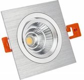 Verstelbare Vierkante Aluminium LED Downlight - Crius