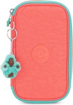 Kipling 50 Pens Plus Medium Etui - Peachy Pink Fun