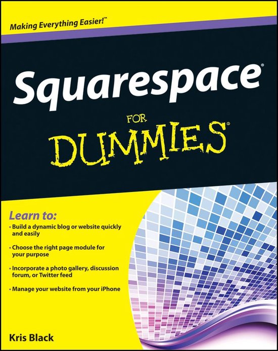 Squarespace For Dummies - cover