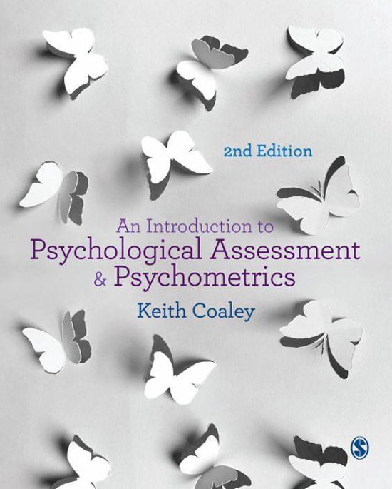 An Introduction to Psychological Assessment and Psychometric ... - cover
