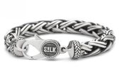 SILK Jewellery - Zilveren Armband - Double Fox - 368.19 - Maat 19
