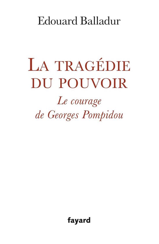 La tragédie du pouvoir - cover