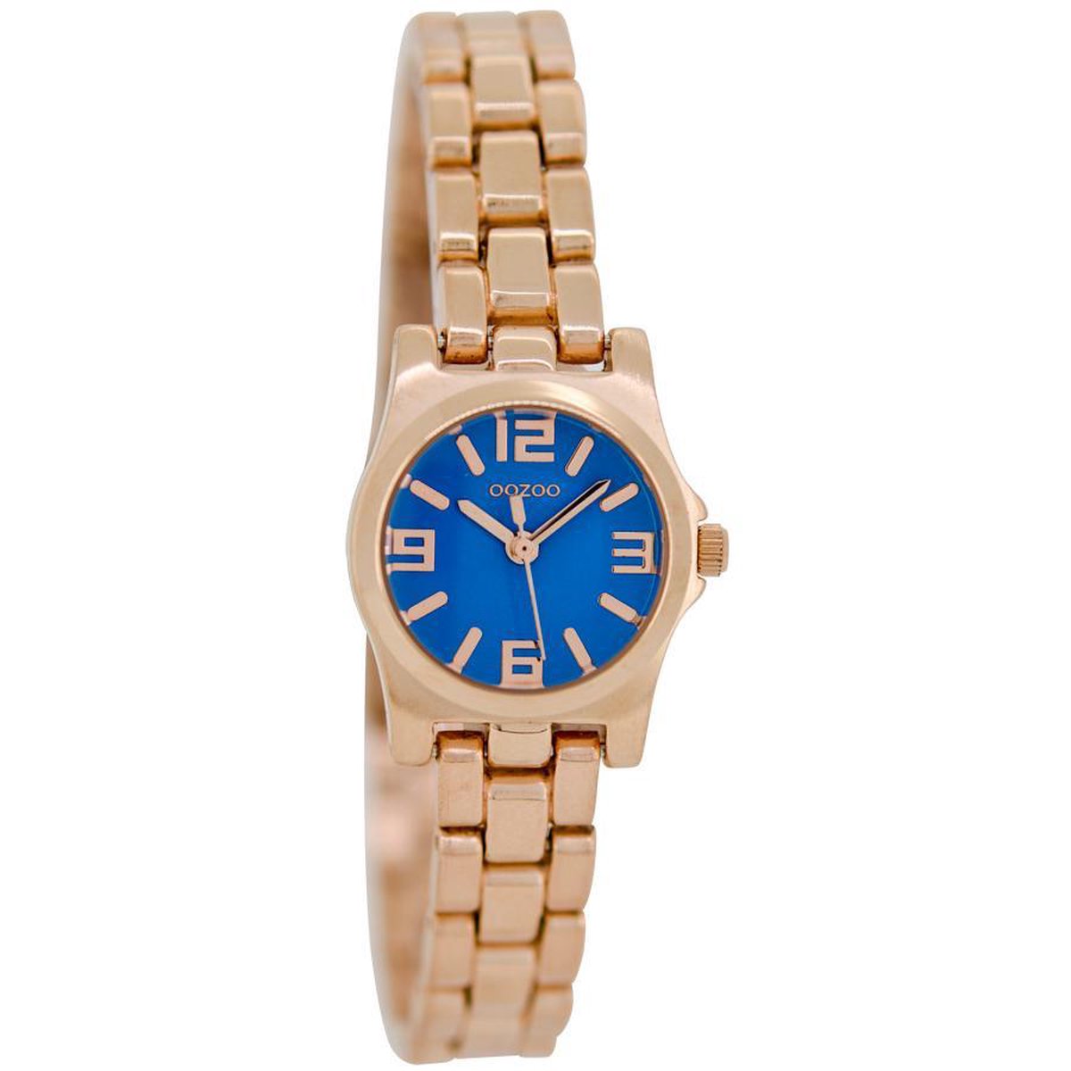 Rosé goudkleurige OOZOO horloge met rosé goudkleurige roestvrijstalen armband - C5793