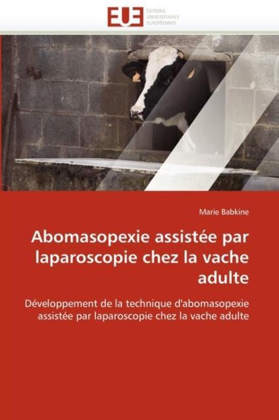 Abomasopexie assistée par laparoscopie chez la vache adulte - cover