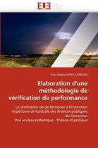 Elaboration d'Une M�thodologie de V�rification de Performance