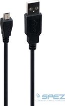 USB kabel SPEZ Micro-USB 300cm zwart