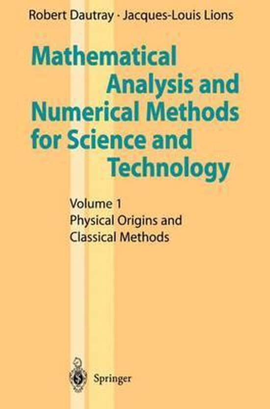 Mathematical Analysis and Numerical Methods for Science and  ... - cover