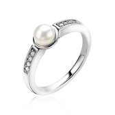 ZINZI ring ZIR1784 - Zilver 925 - Parel