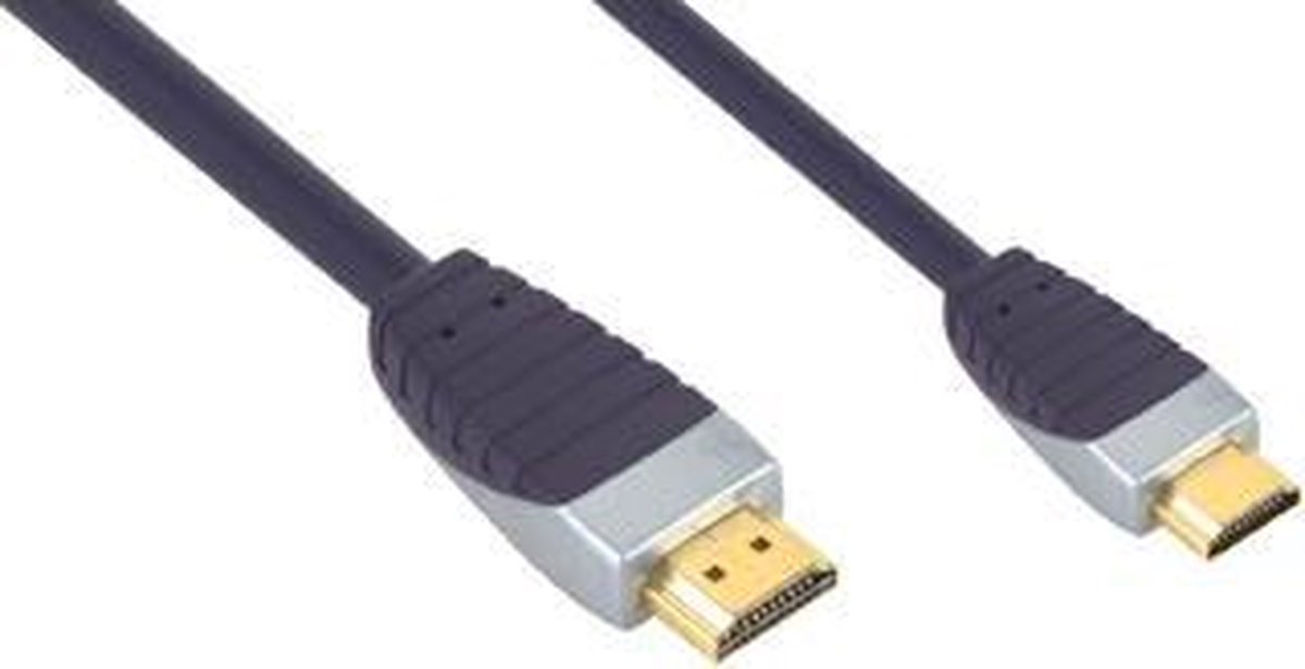 Bandridge - HDMI naar Mini HDMI kabel - 2 m - Zwart