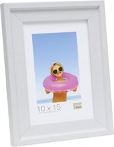 Deknudt Frames Fotokader wit met opstaandrandje, schilderlook fotomaat 50x60 cm